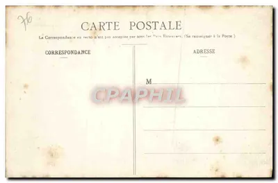 La Cathédrale de ROUEN — Portail des Libraires — C.V. 129 — Verso