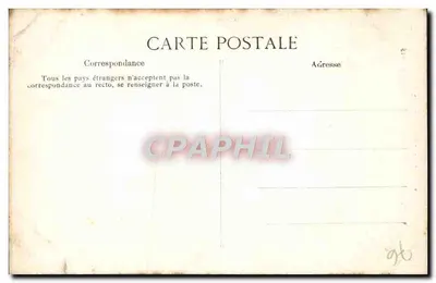 Rouen — Cathédrale — Portail des Libraires — Médailleons Lion à tête humaine — Éditeur ELD n°586 — Verso