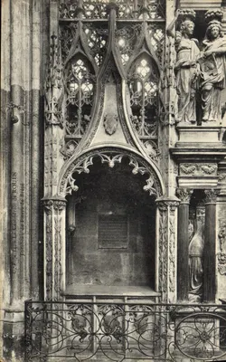 La Cathédrale de Rouen — Tombeau de Pierre de Briez — G. V. D.