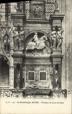 La Cathédrale de ROUEN - Tombeau de Louis de Brézé