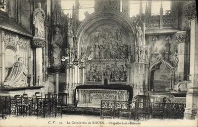 Cathédrale de Rouen — Chapelle Saint-Étienne — C.V. - 37