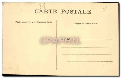 Bagnères-de-Luchon — O Castel Vieil — editor não identificado — Verso