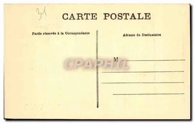 Bagneres-de-Luchon — Jezioro Quinconces — wydawca nieznany — Rewers