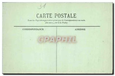 Toulouse — O Capitole e o Donjon — LL. — Verso