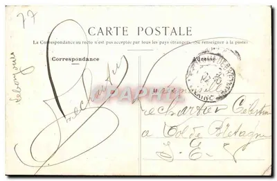 Foresta di Fontainebleau — Punto di vista del Mont Louis VII (Rocher d'Avon) — n° 372 — Verso