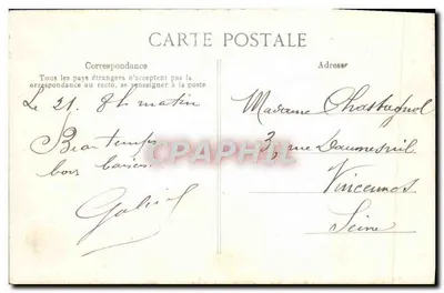 Floresta de Fontainebleau — Roche Eponge — n°181 — Verso