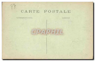 Palacio de Fontainebleau — Avenida y estanque de las Cascadas, tomado desde el Parterre — n°13 — Reverso