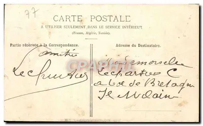 Barbizon — La Sully — Editor desconhecido, n° 152 — Verso