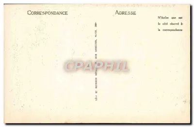 Tapete van Koningin Mathilde — Bayeux — Uitgever Neurden & Cie, Parijs — Achterkant