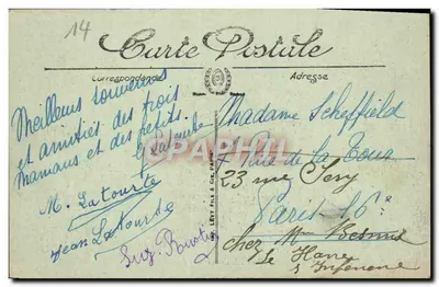 Luc-sur-Mer — Plaża przed kasynem — LL. n°16 — Rewers