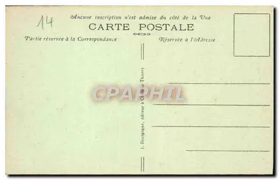 Lisieux (Calvados) — Igreja de São Jacó — Edit. J. B. — Verso