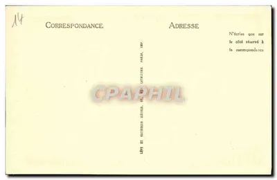 Lisieux — Pałac Salamandry — Wydawnictwo Maurice Duvey, Lisieux — Rewers