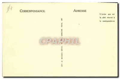 Lisieux — Stare domy, Plac Victor-Hugo — Wydawnictwo Maurice Duvey, Lisieux — Rewers