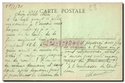 Dreux (E.-et-L.) — Igreja de São Pedro — G. Foucault, editor, Dreux — Verso