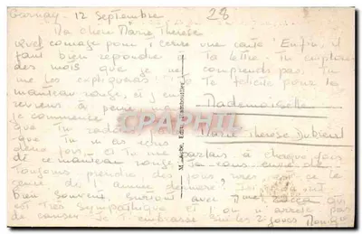Castelo de Marmousse — Garnay (E-et-L.) — lado Oeste — Antiga Senhoria mencionada desde o século XII — Verso