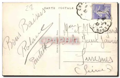 ÉPERNON (E.-et-L.) — Widok ogólny — Cliché G. Potencit, Drenx, n°228 — Rewers