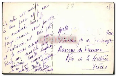Arredores de CLOYES (E.-et-L.) - Montigny - Le Vannage — Editor Brethaut, Pully — Verso