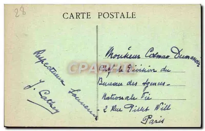 Kapelle van Sint-Louis — Graf van de Familie van Orleans — Uitgever Dreux (É. et L.) — Achterkant