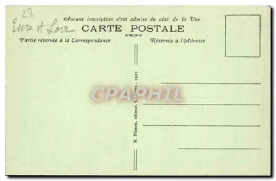 Chartres — A Catedral - Portal Sul — M. Pissson, editor, Chartres - 1935 — Verso