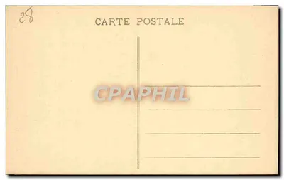 Catedral de CHARTRES (E.-et-L.) — A Assunção, por BRIBAN — G. Fausanil, editor, Dreux — Verso