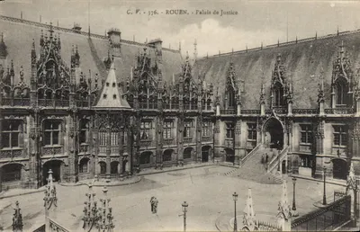 Rouen — Palais de Justice — C.V. 376