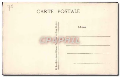 Caudebec-en-Caux (S.-Inf.) — Katedra Najświętszej Maryi Panny — Przód portalu — zbudowany w XIII wieku — Rewers
