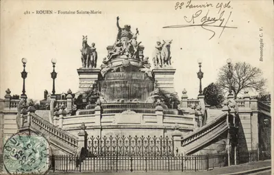Rouen - Fontaine Sainte-Marie — Bromotype C.V. n°481