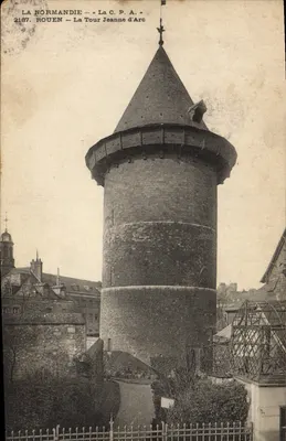 Rouen — La Tour Jeanne d'Arc — La C.P.A. n°2187