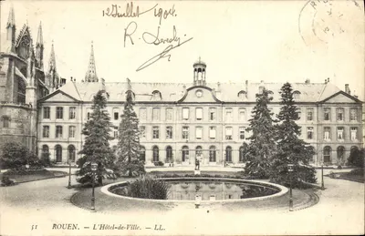 Rouen — L'Hôtel-de-Ville — LL.
