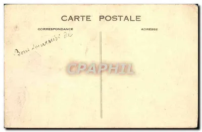 CPA Rouen Vue Generale des Quais et de la Seine — Verso