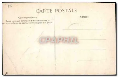 Le Tréport — Panorama — Uitgever niet geïdentificeerd, serie nummer 2 — Achterkant