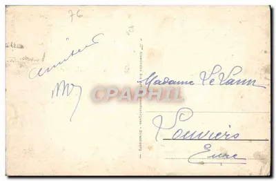 Dieppe - De Villa des Algues en de kliffen — n° 54 — Achterkant