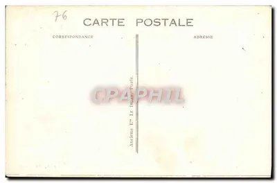 Le Havre — La Borsa e il Giardino — G. F., Le Havre — Verso