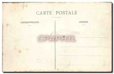 Rouen - Palais de Justice - Escalier monumental — C.V. - 429 — Verso