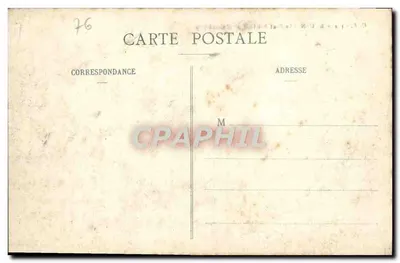 Rouen - Most Boieldieu i Katedra — C. V. - 349 — Rewers