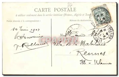 Montpellier — Aqueduc — Wydanie specjalne (Paryż-Montpellier) — Rewers