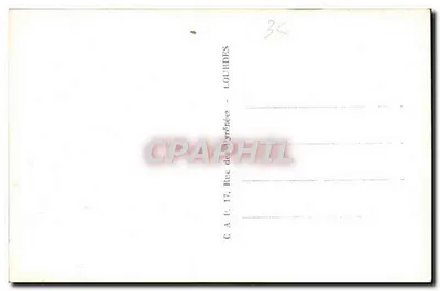 Palavas-les-Flots — De Dag 4 — Uitgever G. A. P. van de Pyreneeën, Lourdes — Achterkant