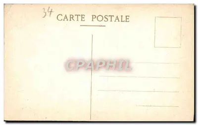 CETTE — Nowy Zbiornik, Kanały, Jezioro Thau — Cliché de la Camargue Française — Rewers