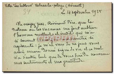 Béziers — Vista Geral — Edit. Clarelon, Béziers — Verso