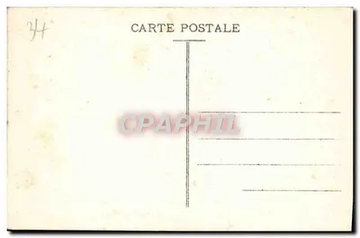 Montpellier — Ogólny widok na południowy wschód — Compagnie Aérienne Française — Rewers