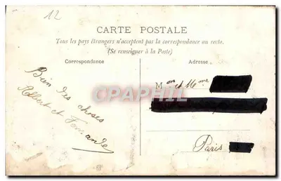 Rodez (Aveyron) — Katedra i ulica Temple — Désire Malzac, wydawca, 9, ulica Nowa, Rodez — Rewers