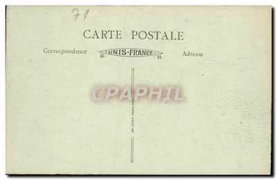Paray-le-Monial (S.-et-L.) — Enclos dos Chapelains - O Calvário — B. F. editor — Verso