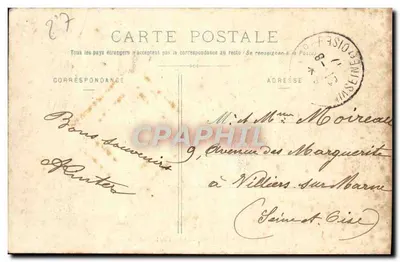 Beaumont-le-Roger — Castello della Vacherie — Editore Bernay — Verso