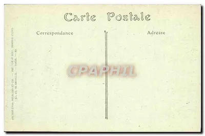 Soissons 1918 — Ulica Hôtel-Dieu, ku Ulicy Mont-Revers — G. Lacambre, Soissons — Rewers