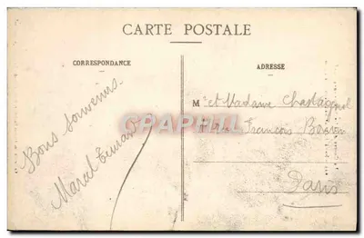 St-Michel-sur-Meurthe - La Iglesia — La Guerra en los Vosgos 1914-1915, editor n°629 — Reverso