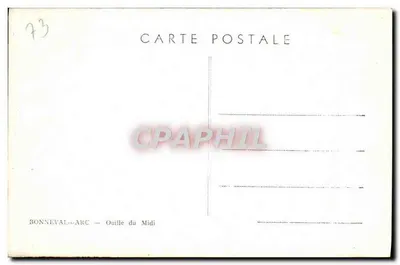 Ouille du Midi — Bonneval-sur-Arc — Verso