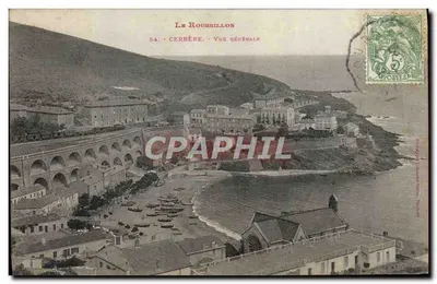 Cerbère — Vista Geral — Editor: L. Roussillon, n°54