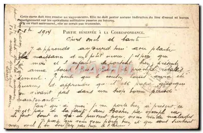 Carta in Franchigia Militare Miniera Villa des Eglantiers Binic per Solleu — Verso