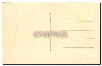 Kościół w Montfarville — Samaritanka przy studni Jakuba — obraz G. Folace — Rewers