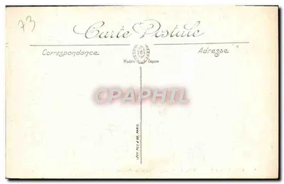 Aix-les-Bains — Villa des Fleurs — Salle de Baccara — LL. — Verso